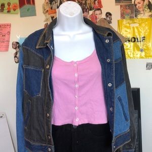 baby pink brandy Melville button down !